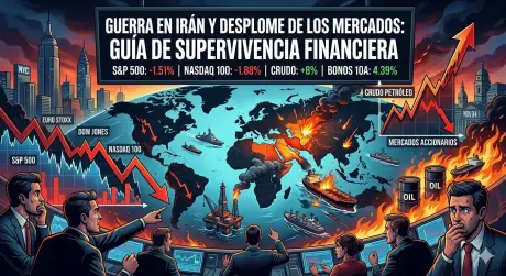 Guerra en Irán y Desplome de los Mercados: Guía de Supervivencia Financiera