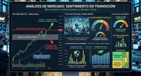 El SPY ante niveles críticos: Entre el flujo institucional y los datos de inflación