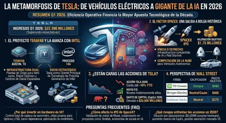 ¿Es seguro comprar acciones de Tesla (TSLA) en 2026? El impacto de SpaceX y el proyecto Terafab