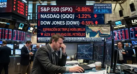 Mercados en Mínimos por Guerra con Irán: Análisis Financiero Hoy