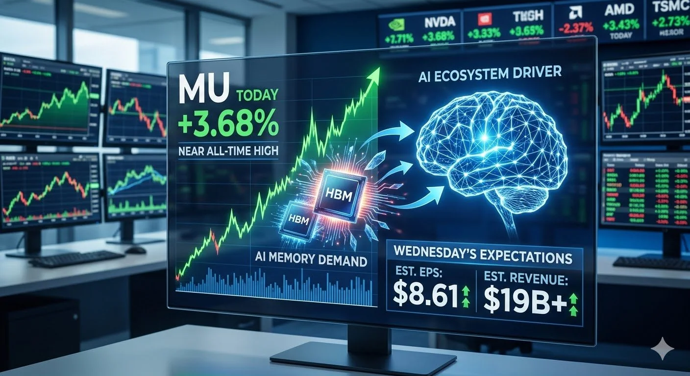Micron (MU) en la Mira: ¿Podrá el Gigante de las Memorias Superar las Expectativas este Miércoles?